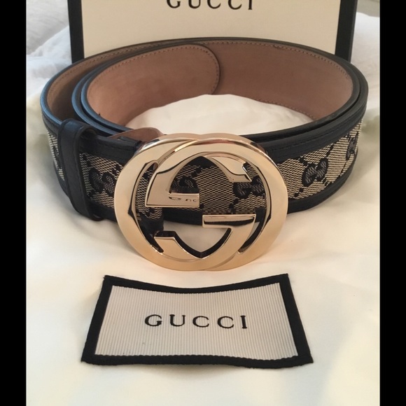 Gucci Belt/ Blue and Gray - Picture 4 of 12